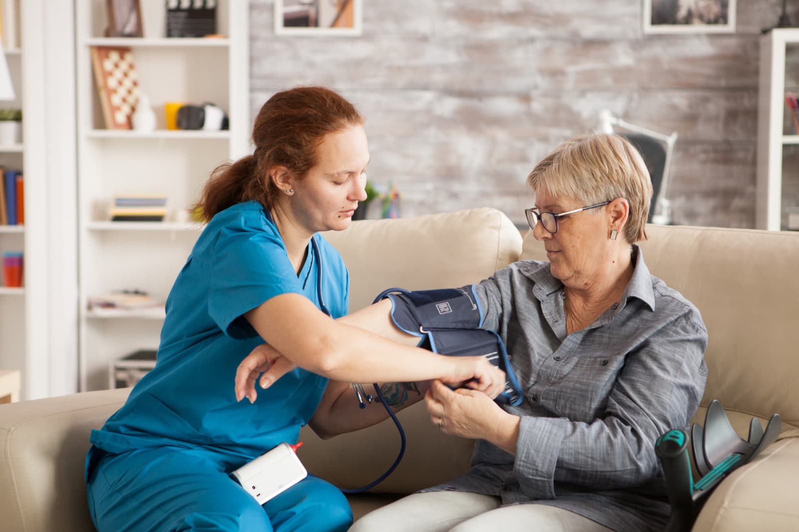 Live home care visit